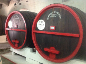 В погребах завода хранятся очень ценные спирты